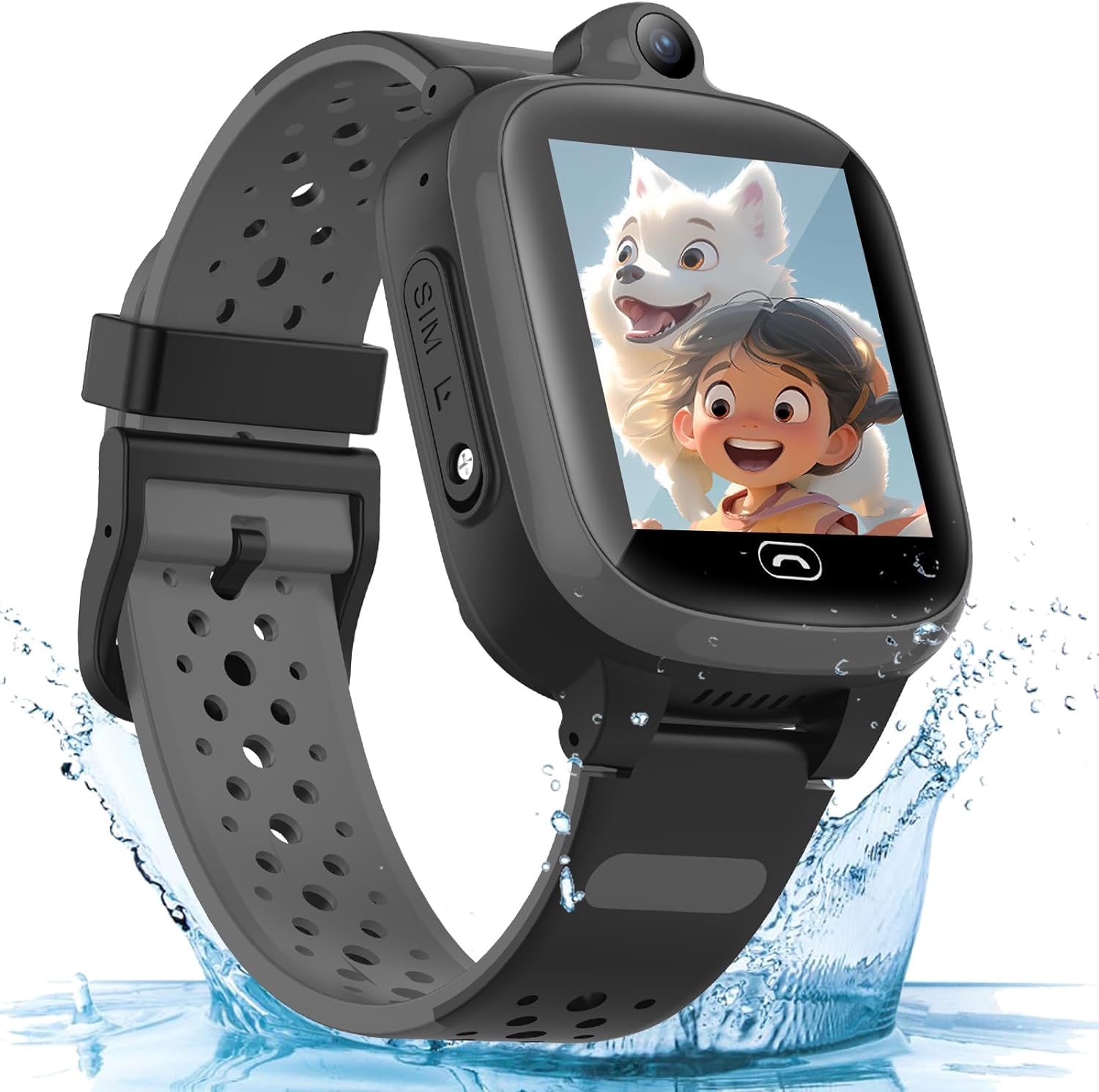 Kids GPS Smartwatch Waterproof