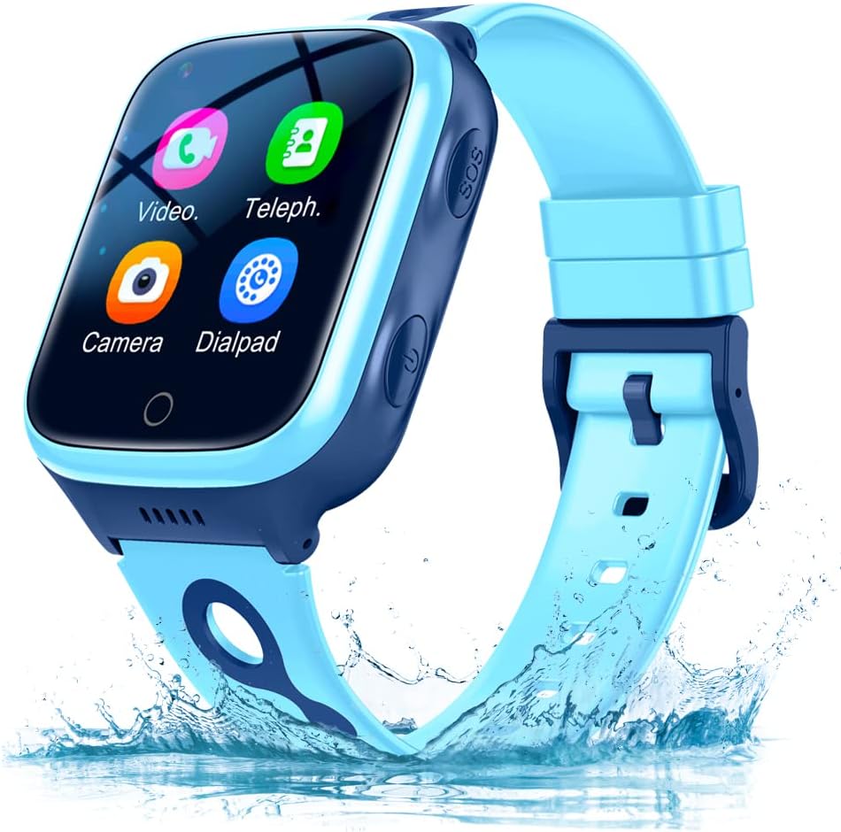 TEZILON 4G GPS Smartwatch Waterproof